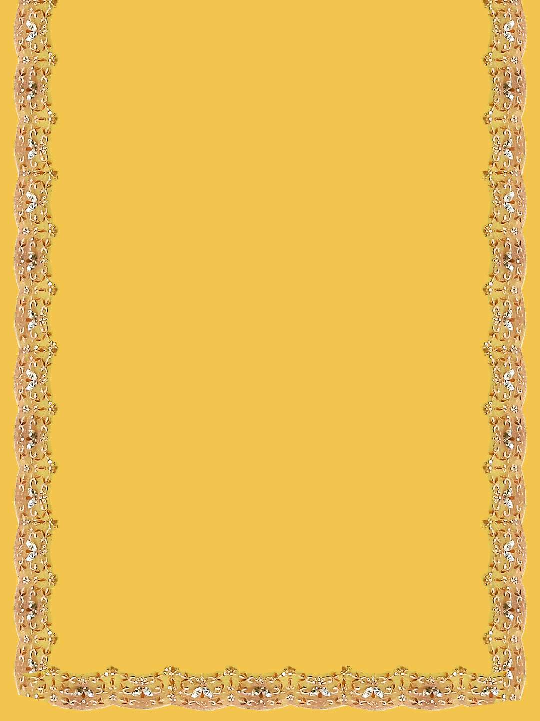 Embroidered Kurta With Pant & Embroidered Dupatta, Mustard - Hiral Fashion