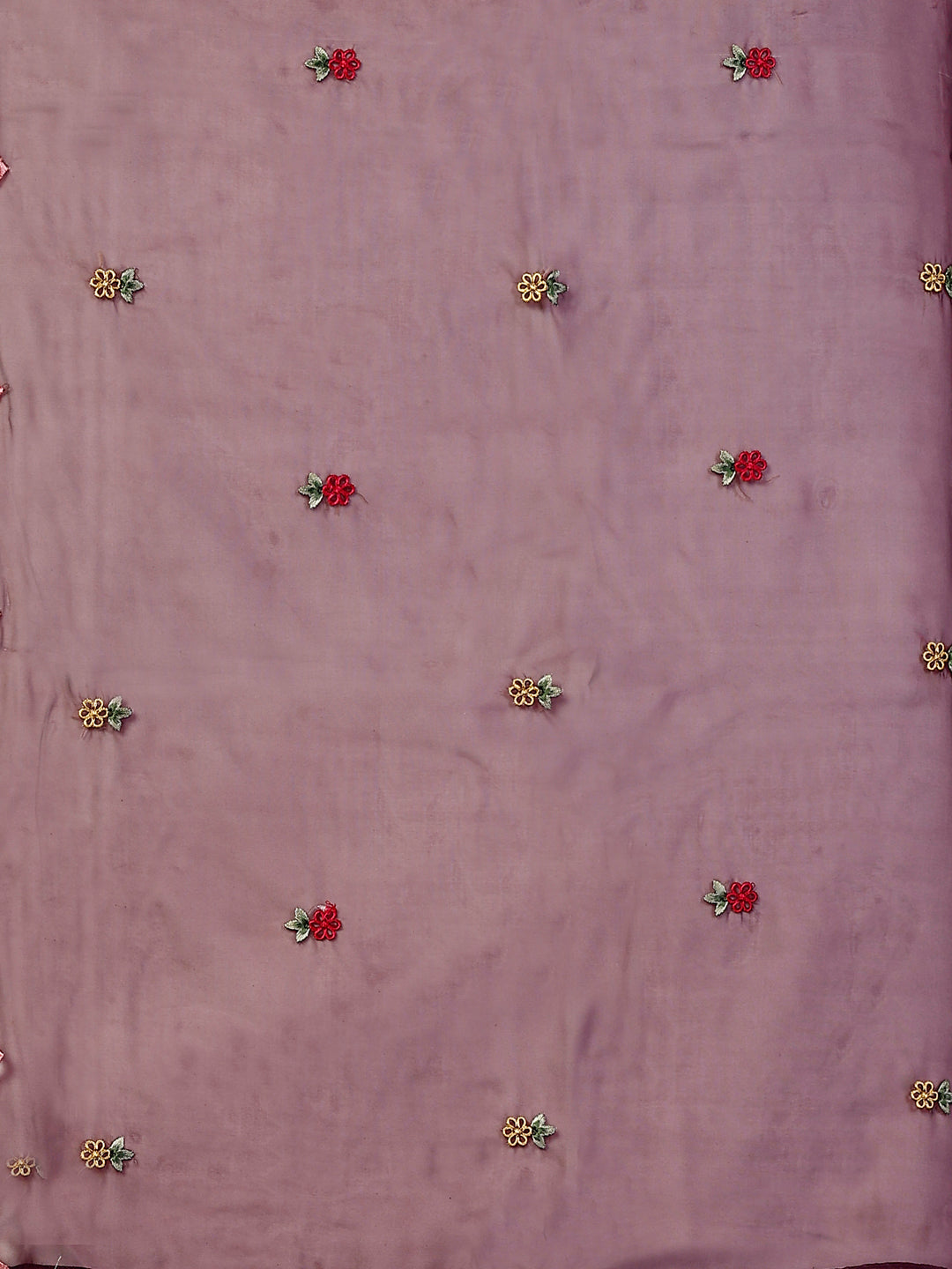 Embroidered Kurta With Pant & Organza Embroidered Dupatta Premium, Multicolor - Hiral Fashion