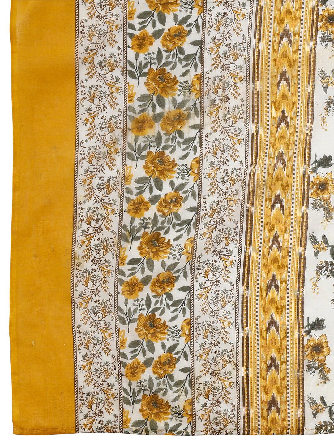 Floral Printed Anarkali Kurta With Pant & Dupatta Luxury Premium, Multicolor - Hiral Fashion
