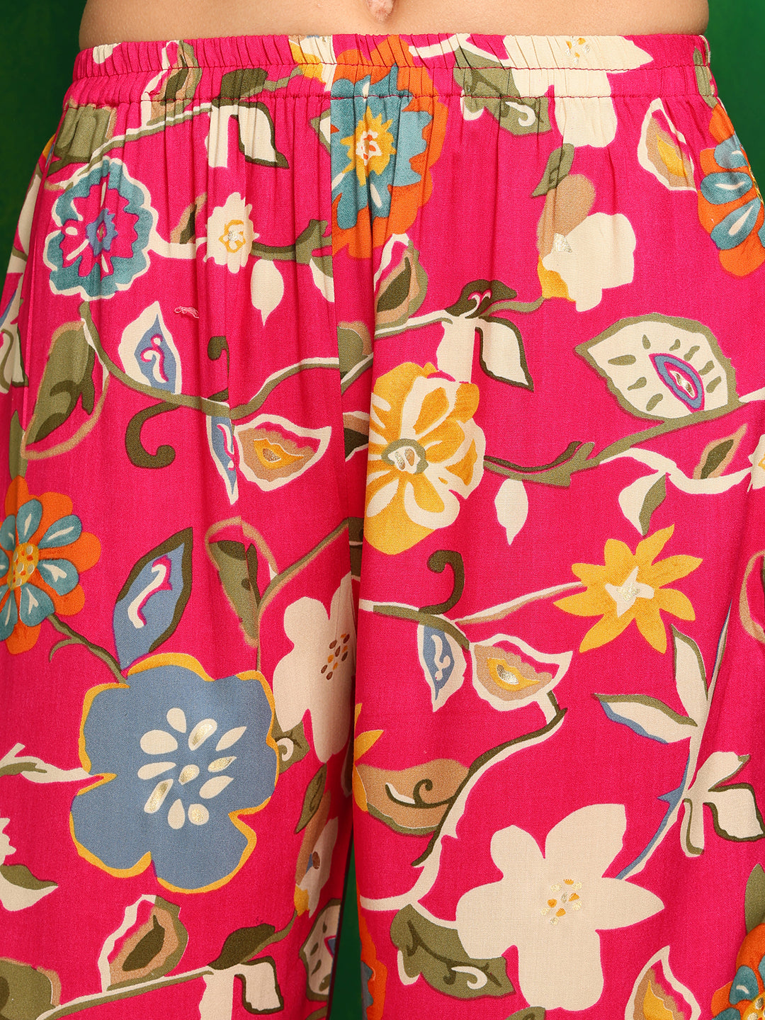 Botanical Printed Co Ords Set, Rani - Hiral Fashion