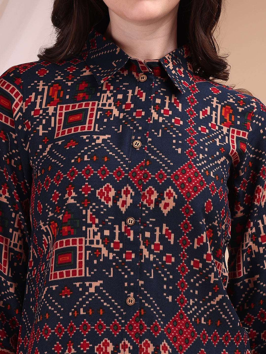 Printed Versatile Co-Ords, Navy Blue - Hiral Fashion
