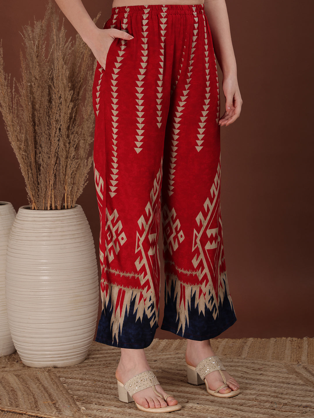 Indie Printed Co-Ords, Pink - Hiral Fashion