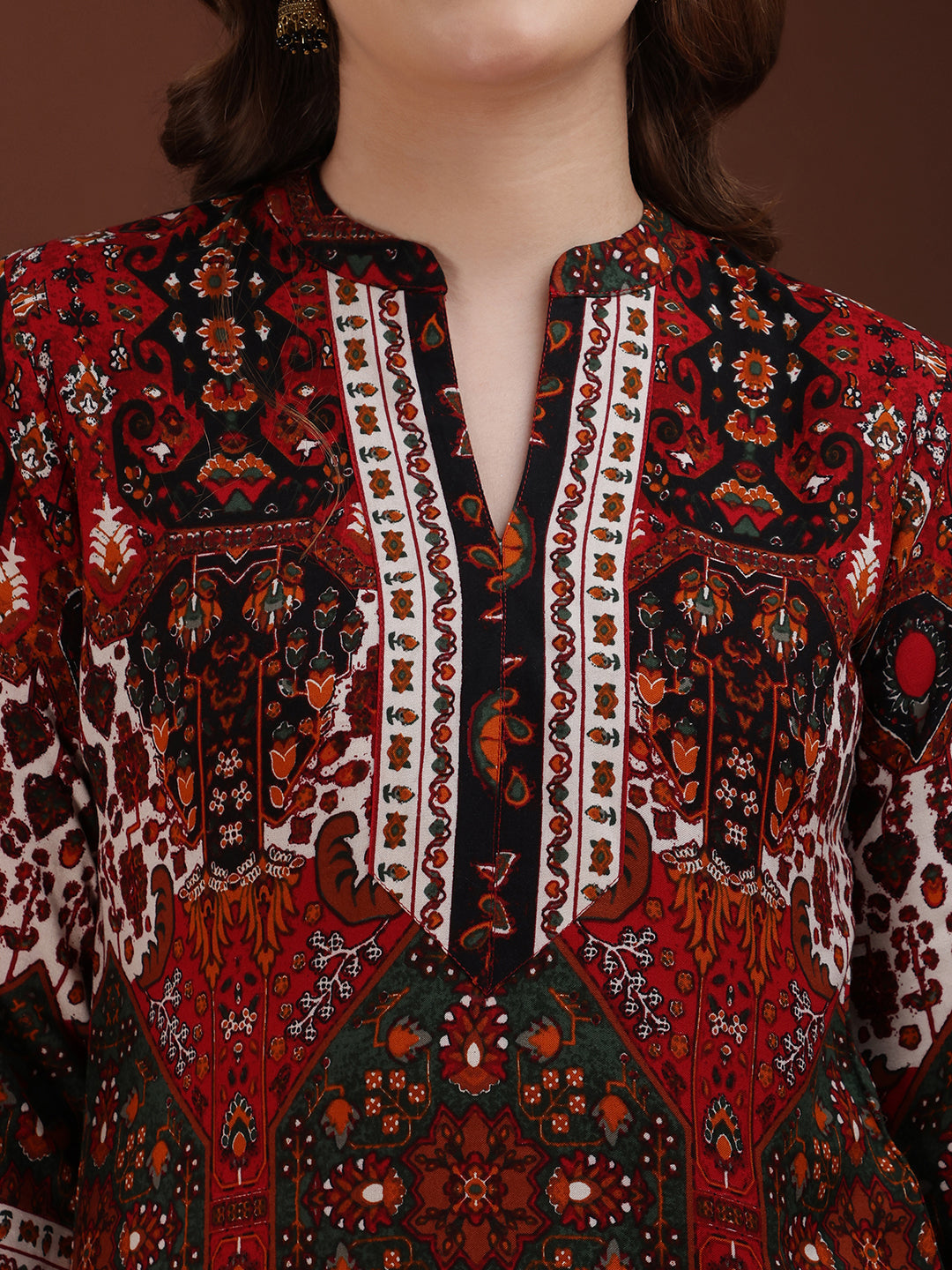 Floral & Geometrical Printed Co-Ords, Multicolor - Hiral Fashion