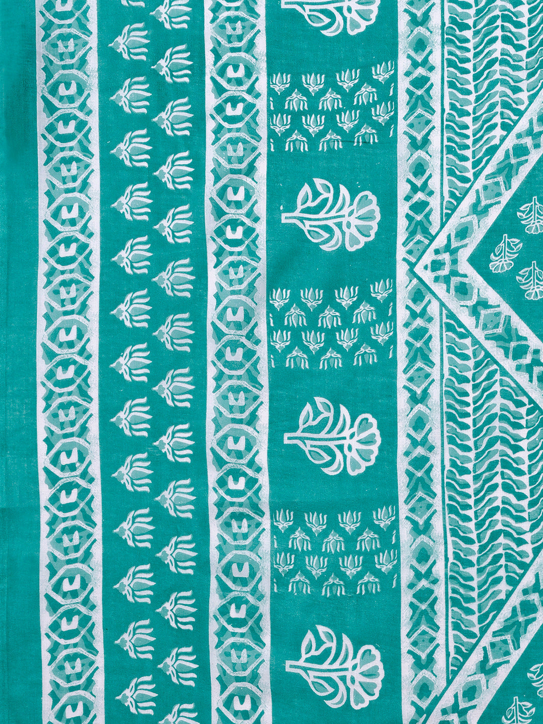 Ethnic Motifs Printed Casual Wear Cotton Kurta With Pant & Dupatta, Multicolor - Hiral Fashion