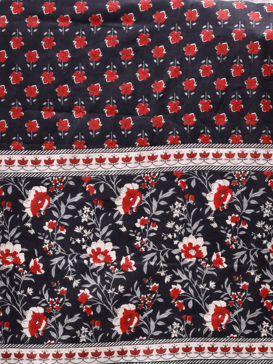 Floral Printed Kurta With Pant & Dupatta, Multicolor - Hiral Fashion