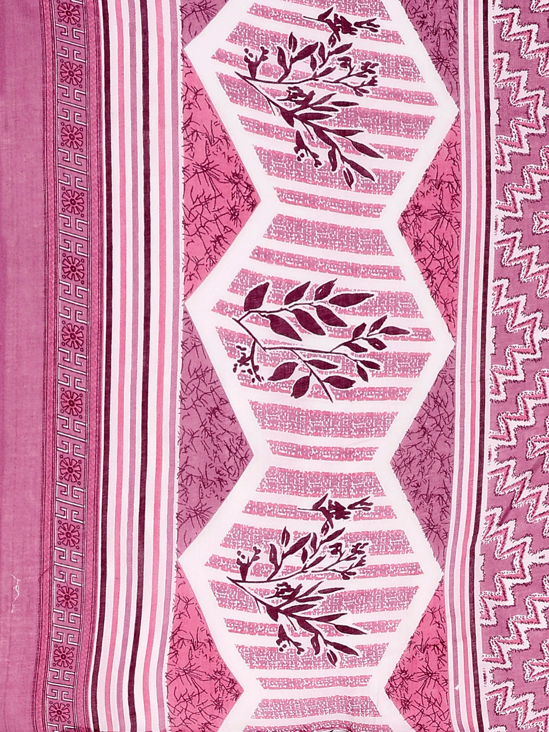 Leaf Printed Kurta With Printed Pant & Dupatta, Multicolor - Hiral Fashion