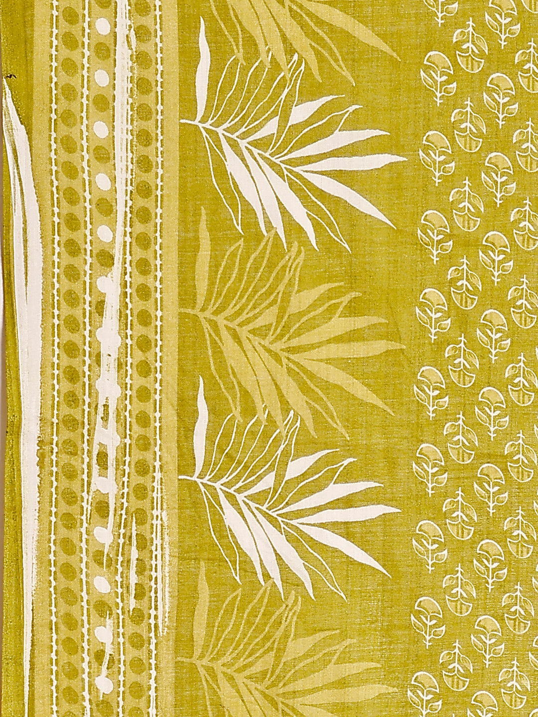 Ethnic Motifs Printed Kurta With Pant & Dupatta, Green - Hiral Fashion