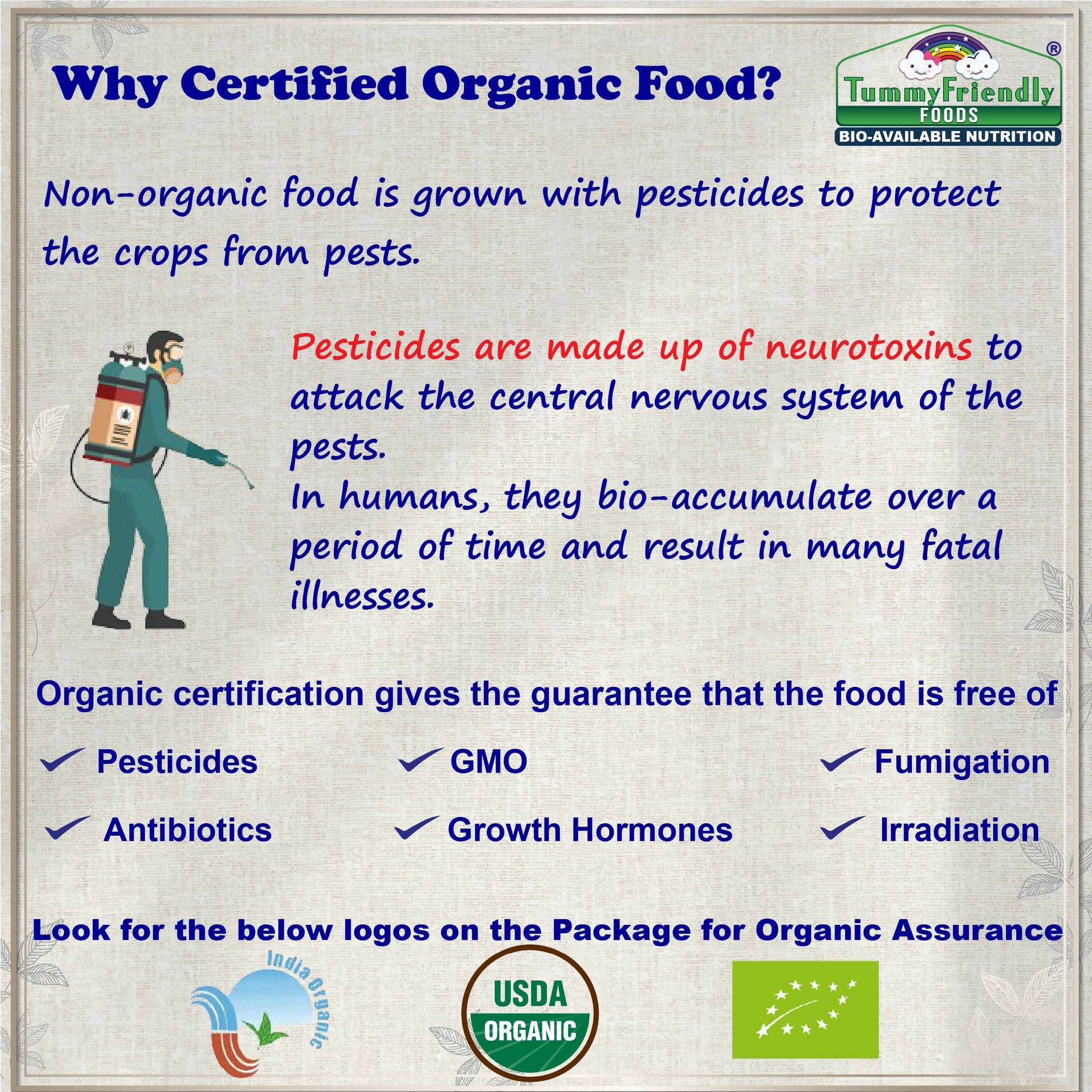 TummyFriendly Foods Organic Health Mix Pack for Kids and Adults No Pesticides, No GMO  Grab2Buy TummyFriendly Foods Grab2Buy