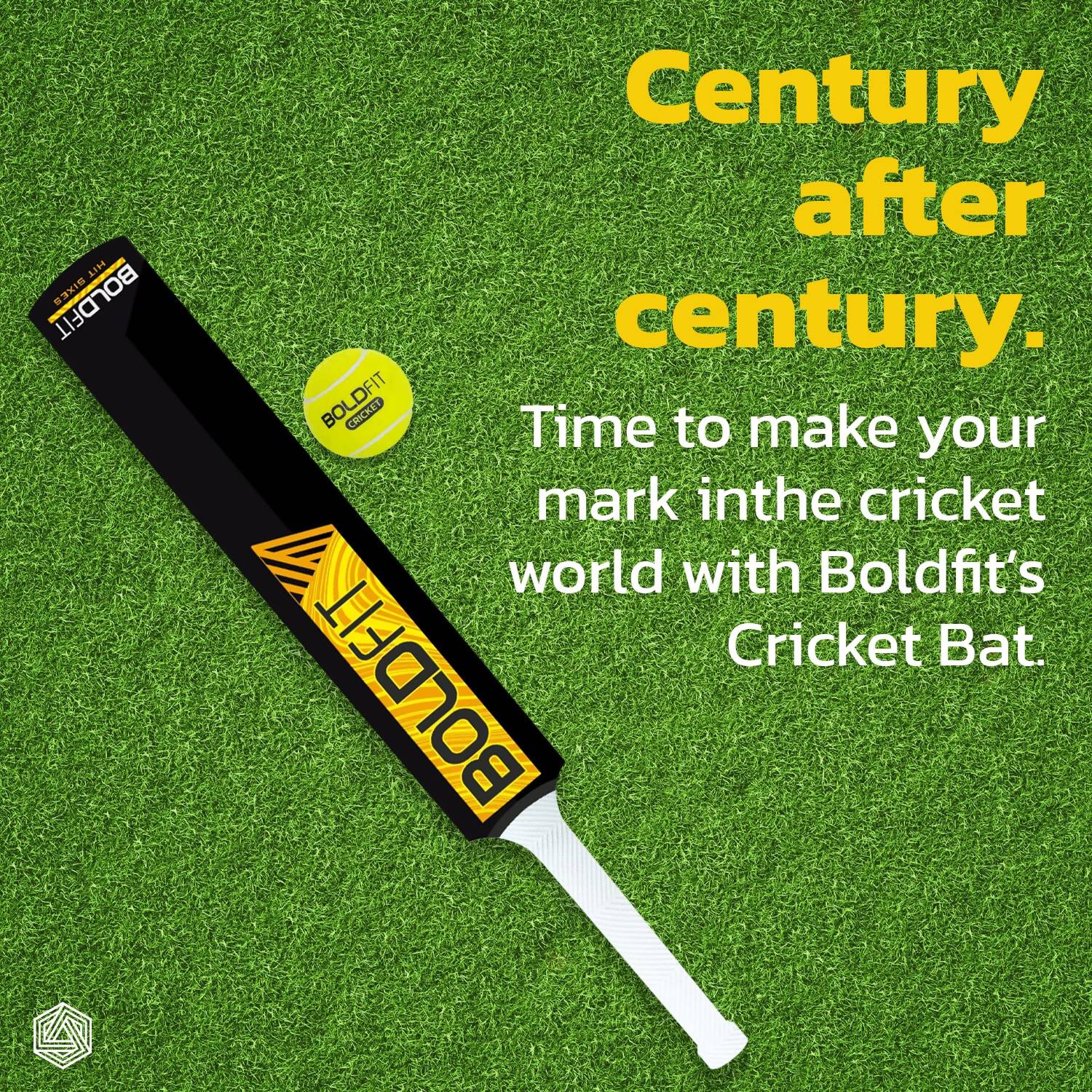 Boldfit Turf Cricket Bat (Full Size) 