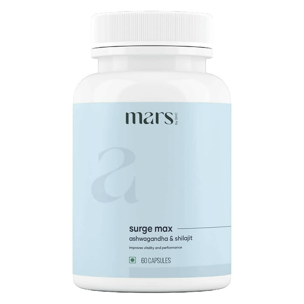 Mars By GHC Surge Max Capsules with Ashwagandha, Gokshura, Safed Musli - Grab2buy