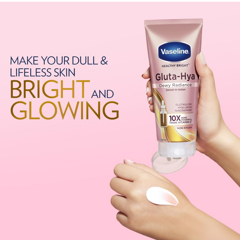 Vaseline Gluta-Hya Dewy Radiance Serum-In-Lotion  Grab2Buy Vaseline Grab2Buy