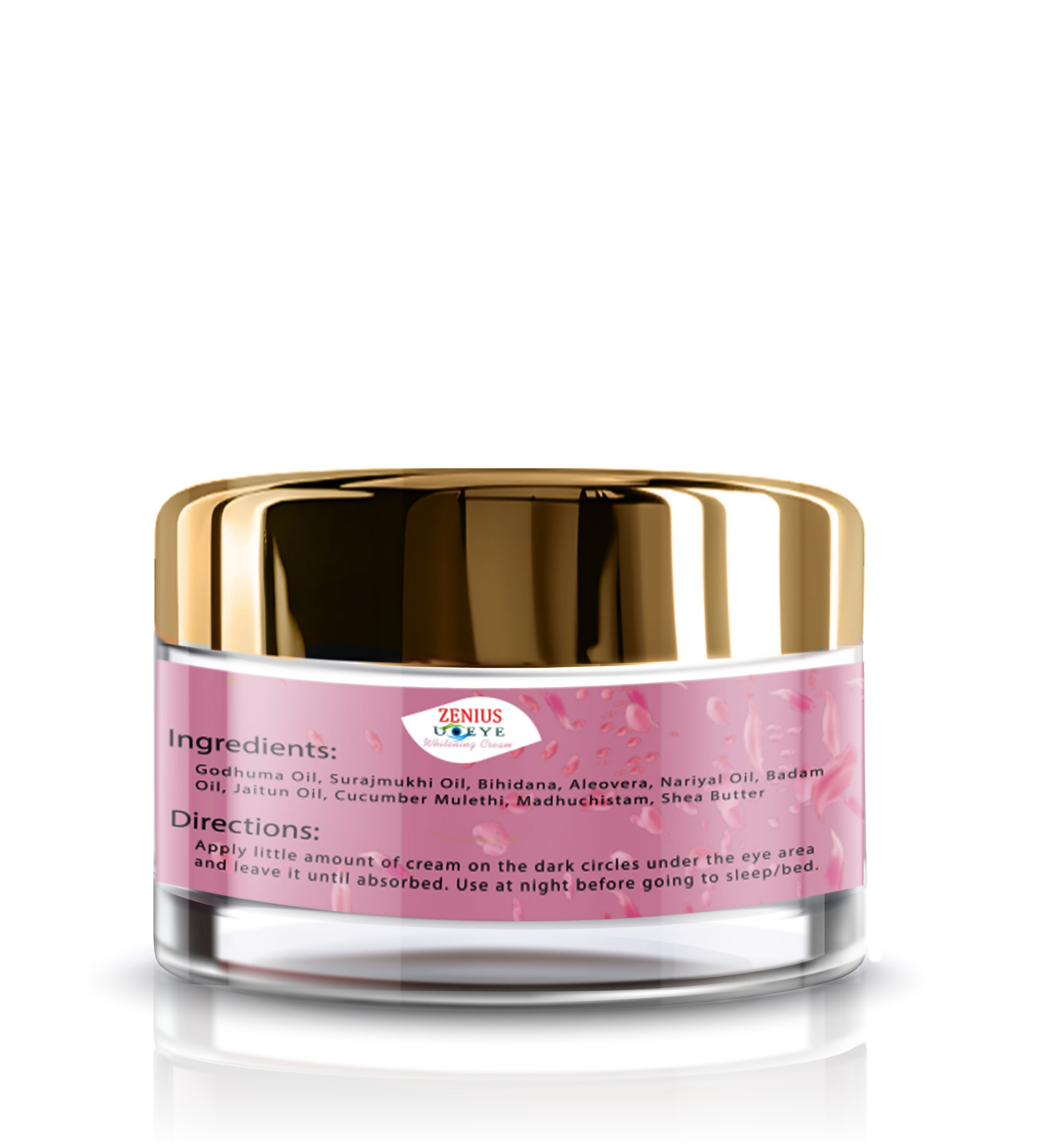 Zenius U-Eye Whitening Cream for Reduce Dark Circle and Even Skin Tone  Grab2Buy Zenius Grab2Buy