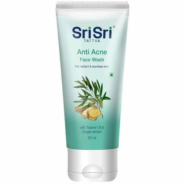 Sri Sri Tattva Anti Acne FaceWash - 60ml - Grab2buy
