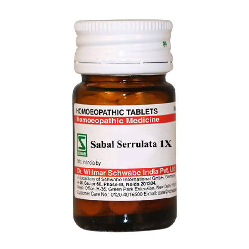 Dr. Willmar Schwabe India Sabal Serrulata 1X Tablets 