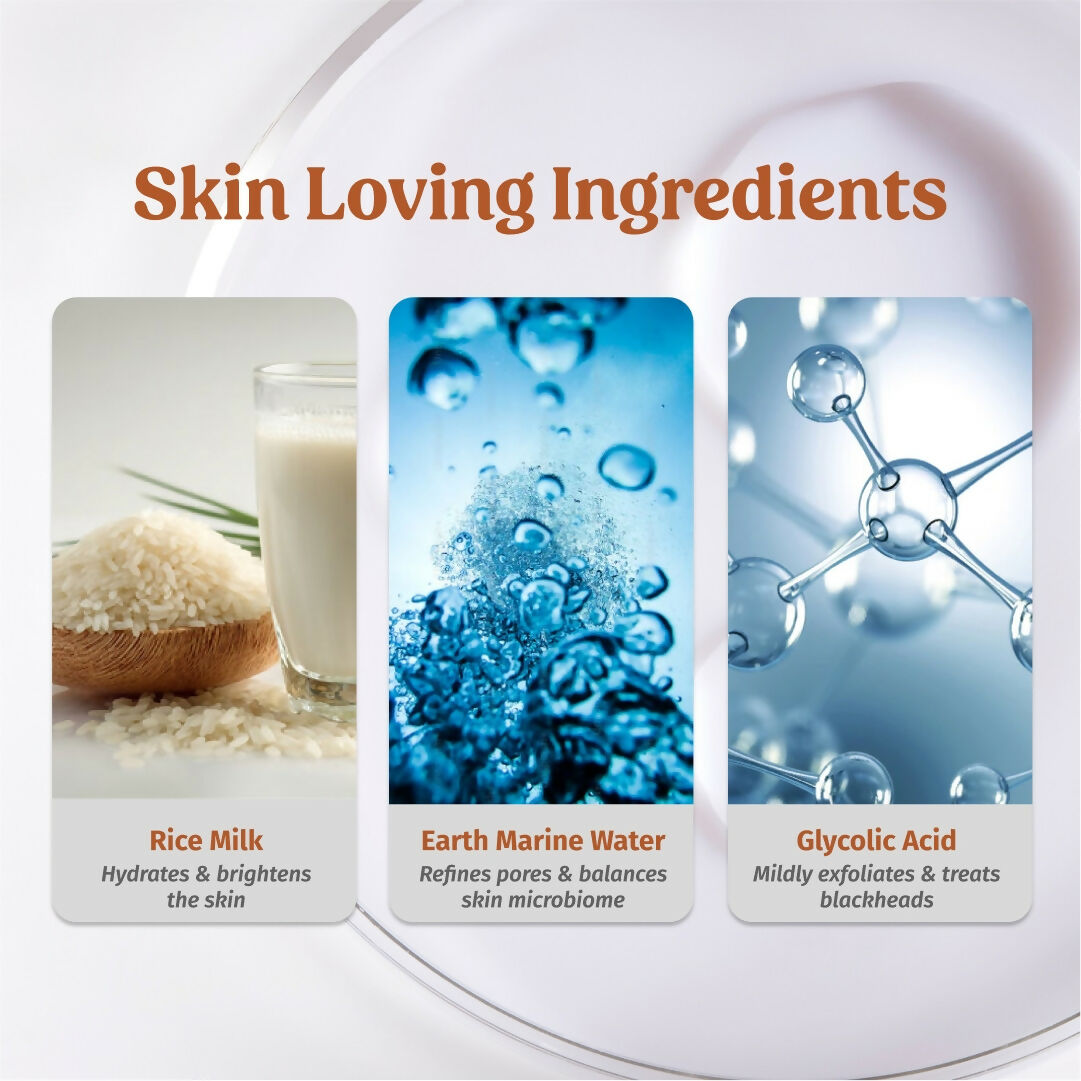 Vilvah Store Milk Face Toner (Earth marine water - Pore minimise)  Grab2Buy Vilvah Store Grab2Buy