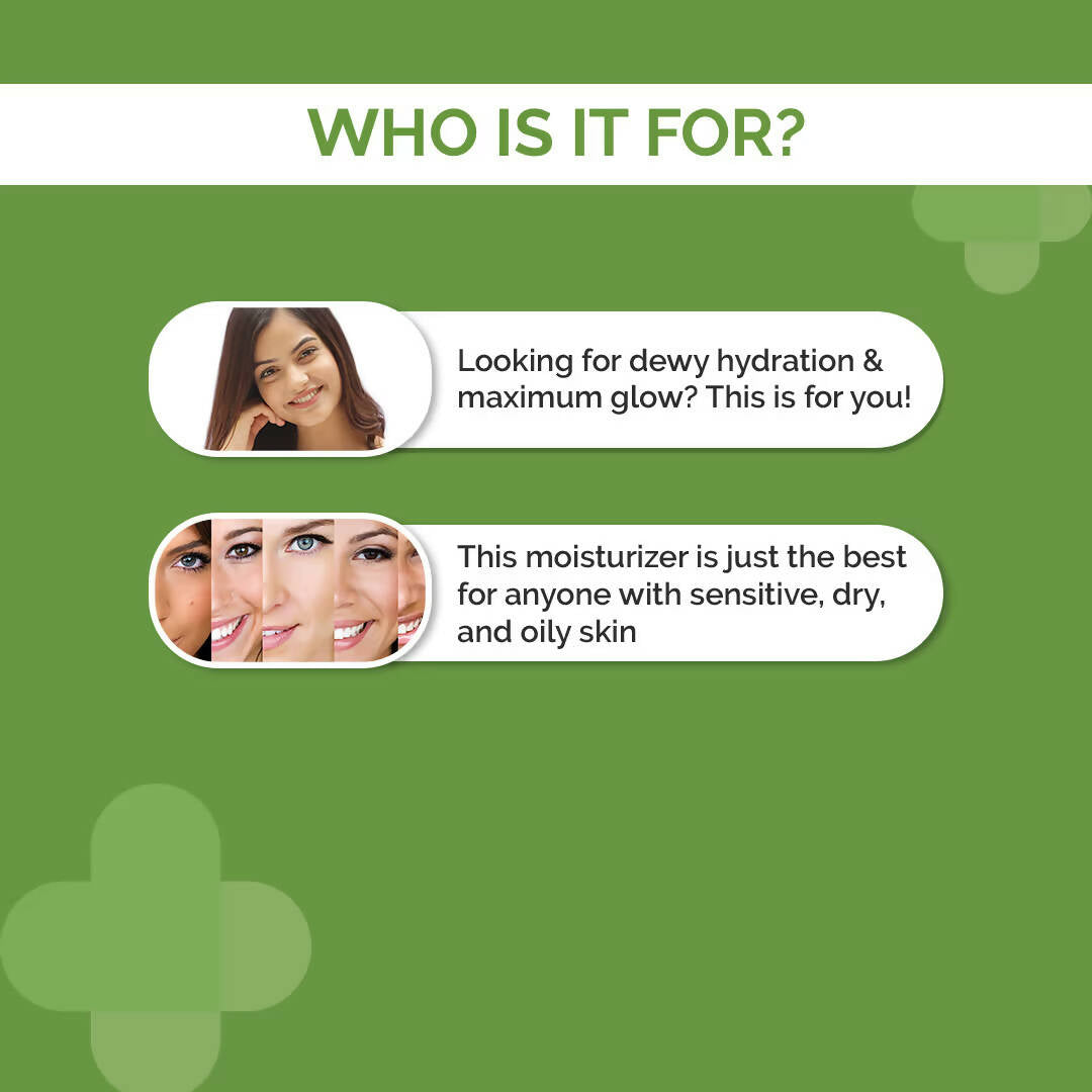 The Derma Co 5% Cica-Glow Moisturizer For Glowing Skin - Grab2buy