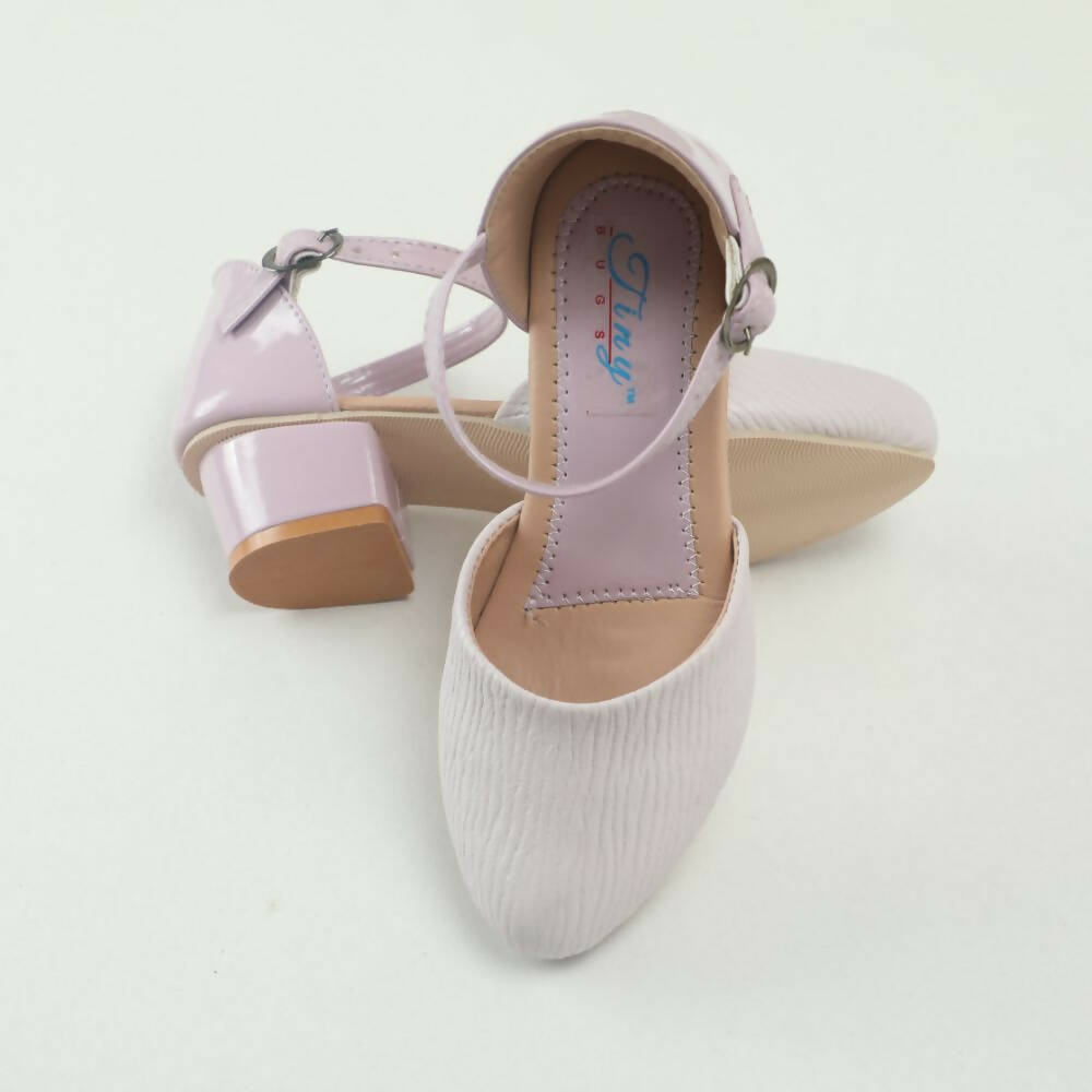 Tiny Bugs Girls Party Wear Ballerinas Heels - Purple  Grab2Buy Tiny Bugs Grab2Buy