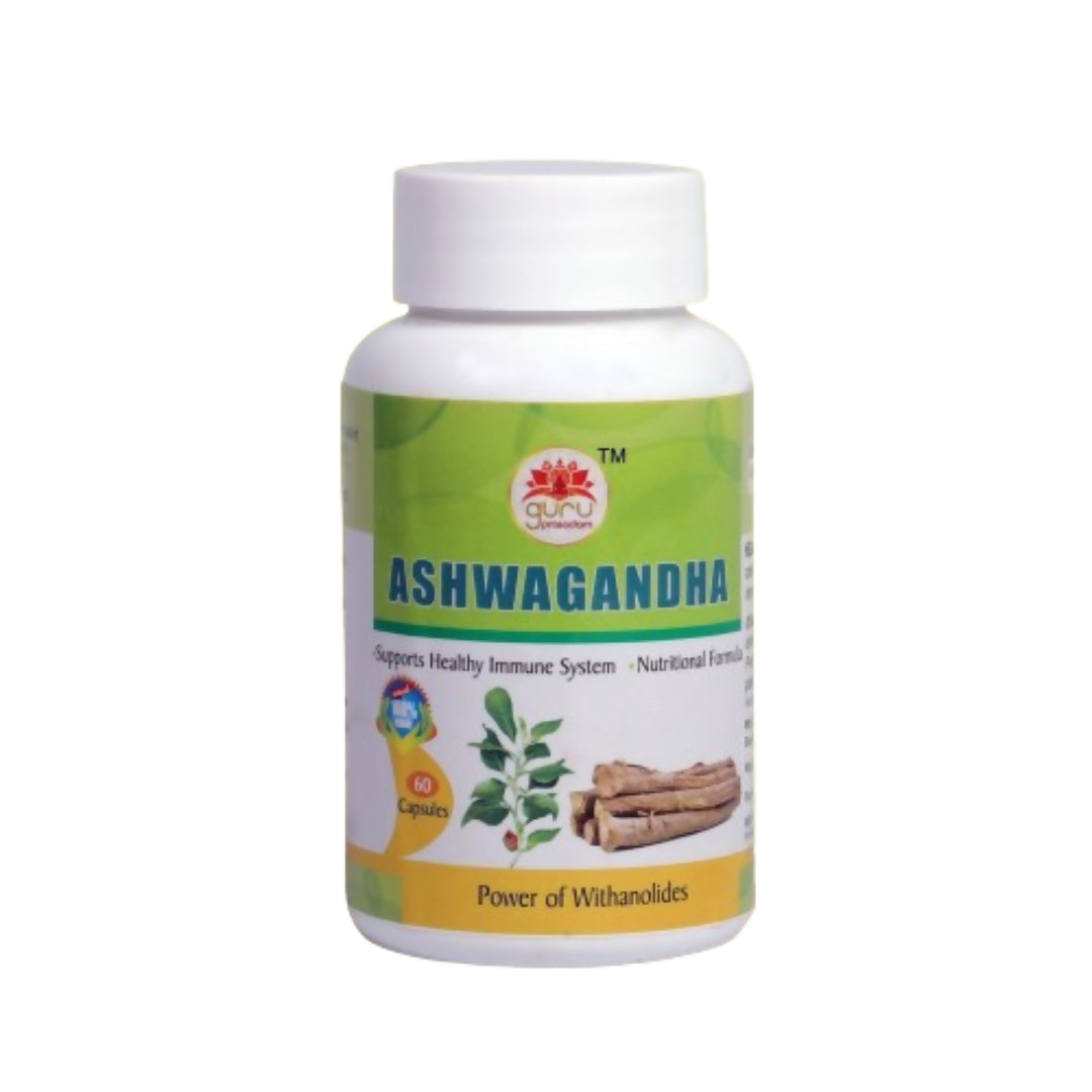Guru Prasadam Ashwagandha Capsules - Grab2buy