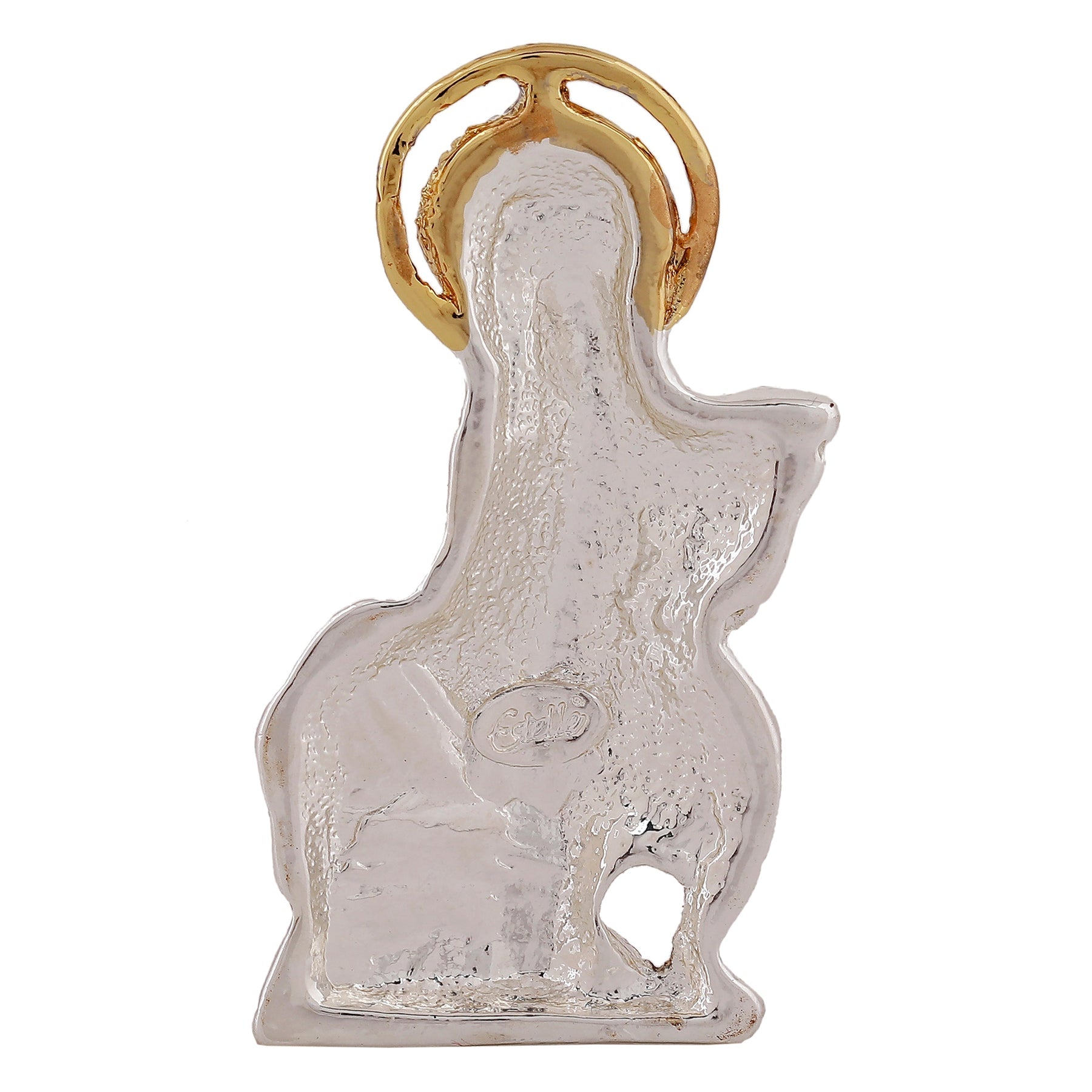Estele Gold-Polished Divine Bal Lord Krishna Idol for Home/Car Decor 