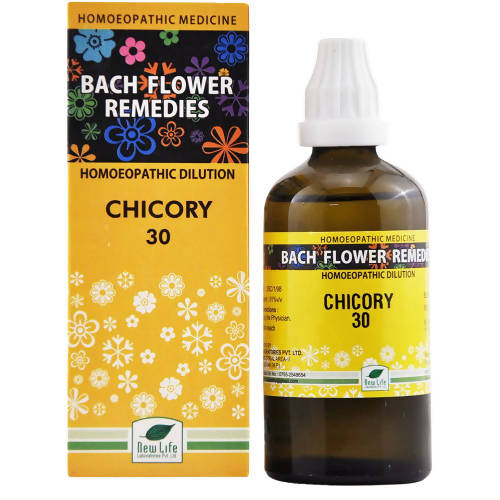 New Life Homeopathy Bach Flower Remedies Chicory Dilution 