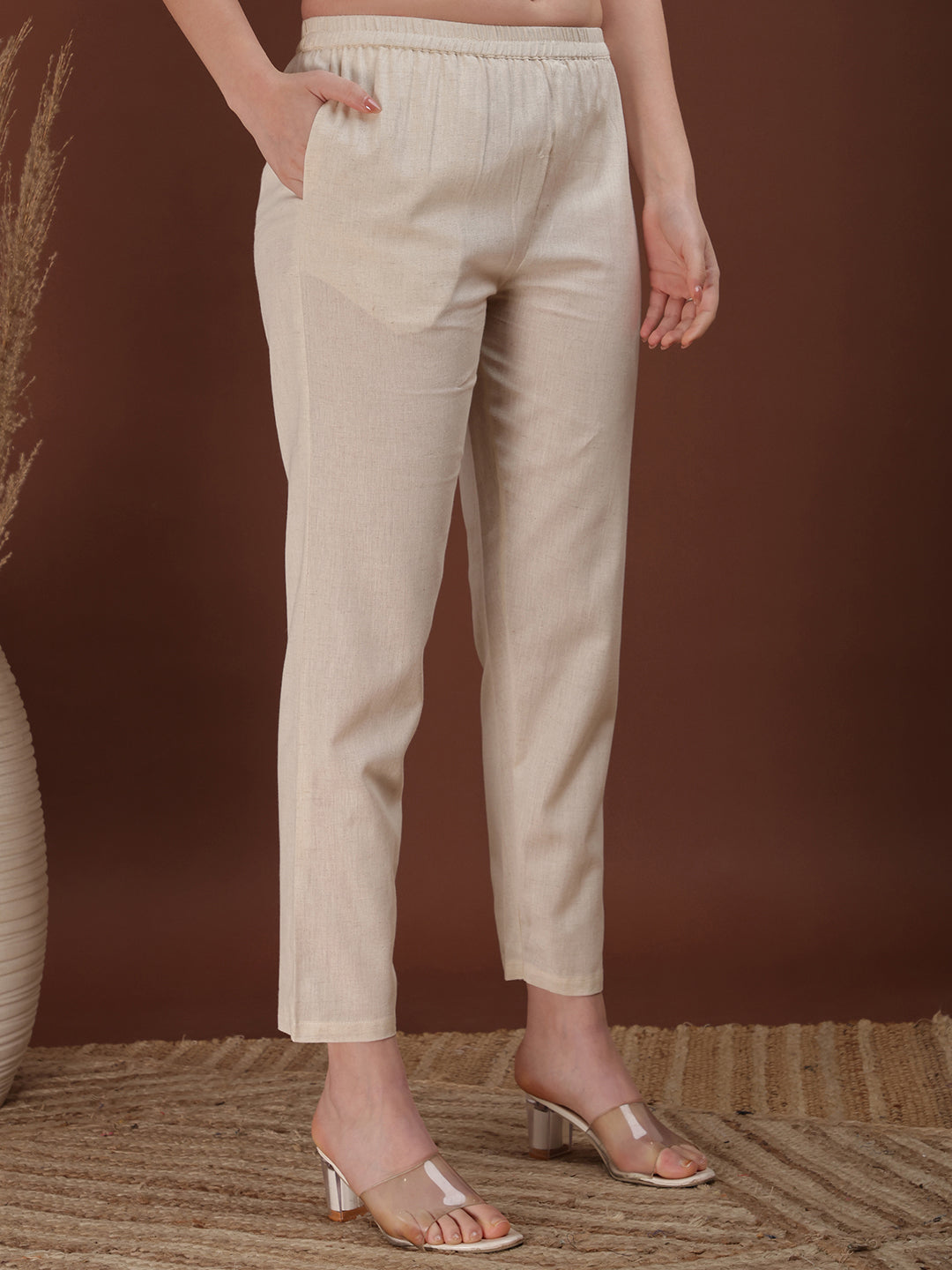 Floral Embroidered Co Ords, White - Hiral Fashion