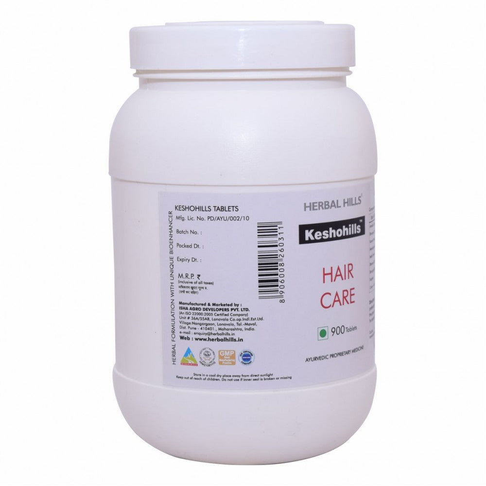 Herbal Hills Ayurveda Keshohills Tablets 