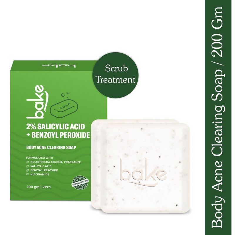 Bake 2% Salicylic Acid Soap for Face & Body Acne  Grab2Buy Bake Grab2Buy