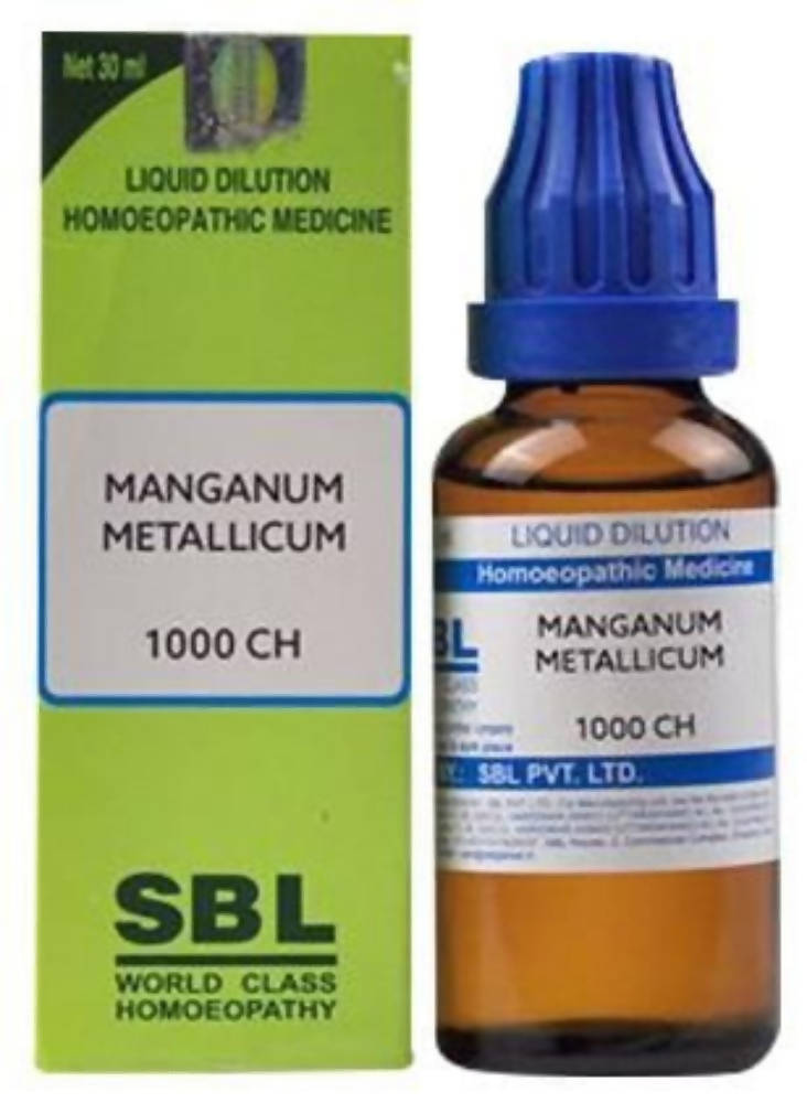 SBL Homeopathy Manganum Metallicum Dilution 
