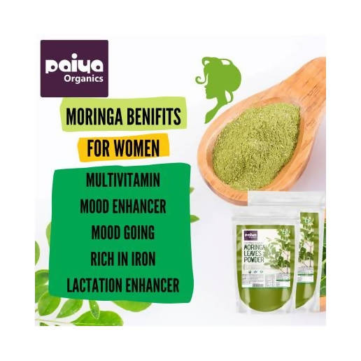 Paiya Organics Certified Organic Moringa Powder 