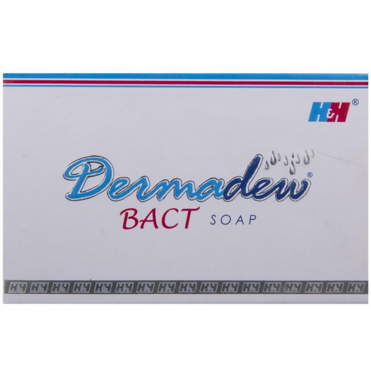 Dermadew Bact Soap for Gentle Skin Cleansing, Protection & Hydration 