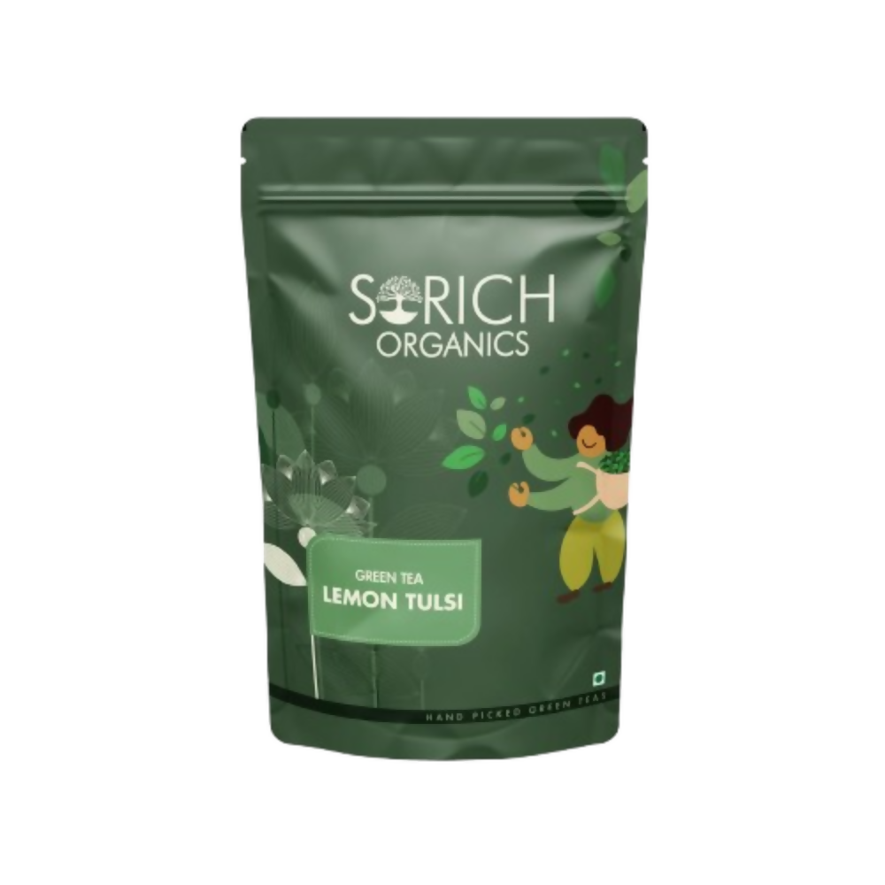 Sorich Organics Lemon Tulsi Green Tea
