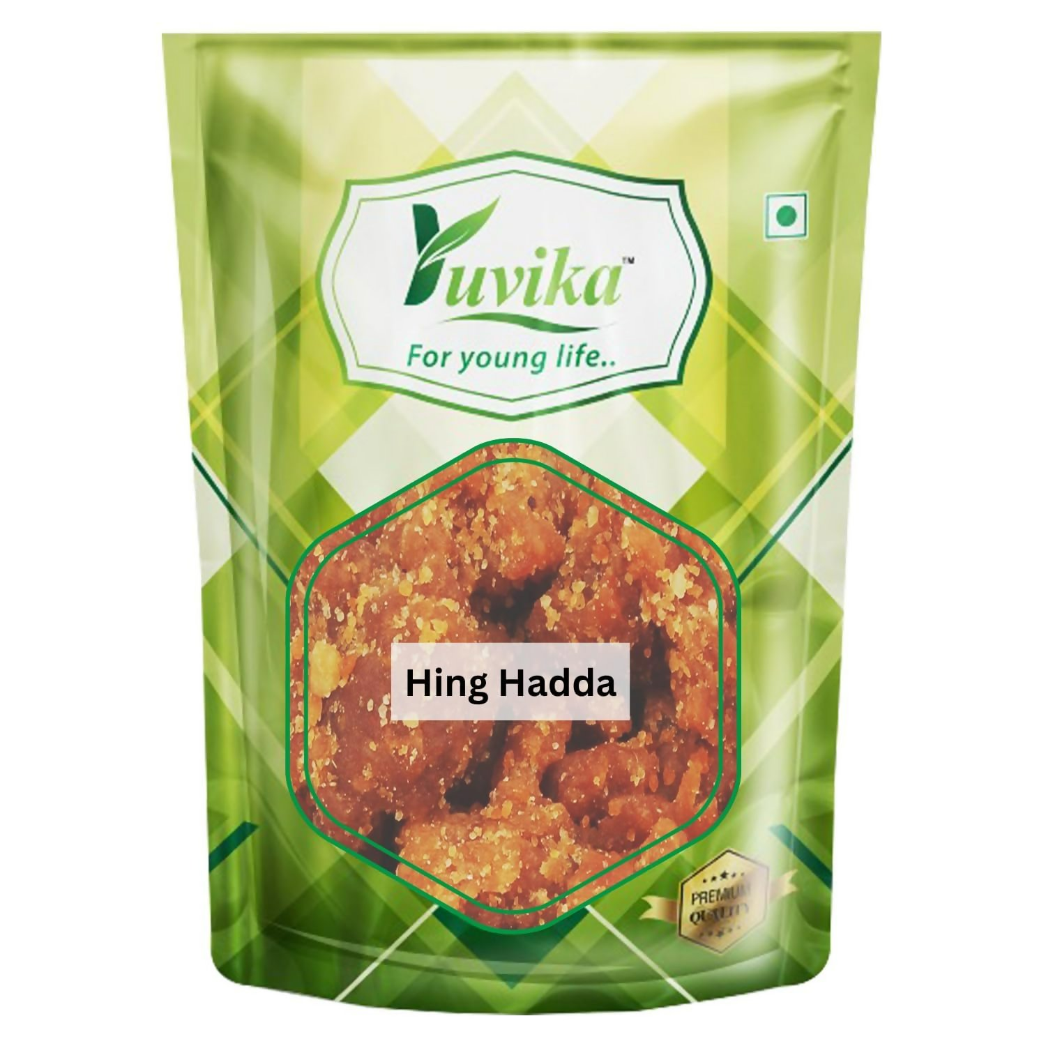 Yuvika Hing Hadda - Ferula Asafoetida Stinking Gum Original & Pure (For Medicinal Purpose) 