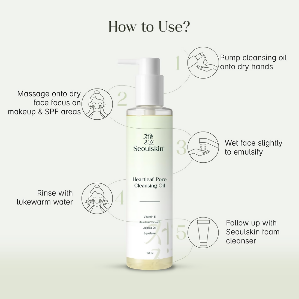 Seoulskin Heartleaf Cleansing Oil