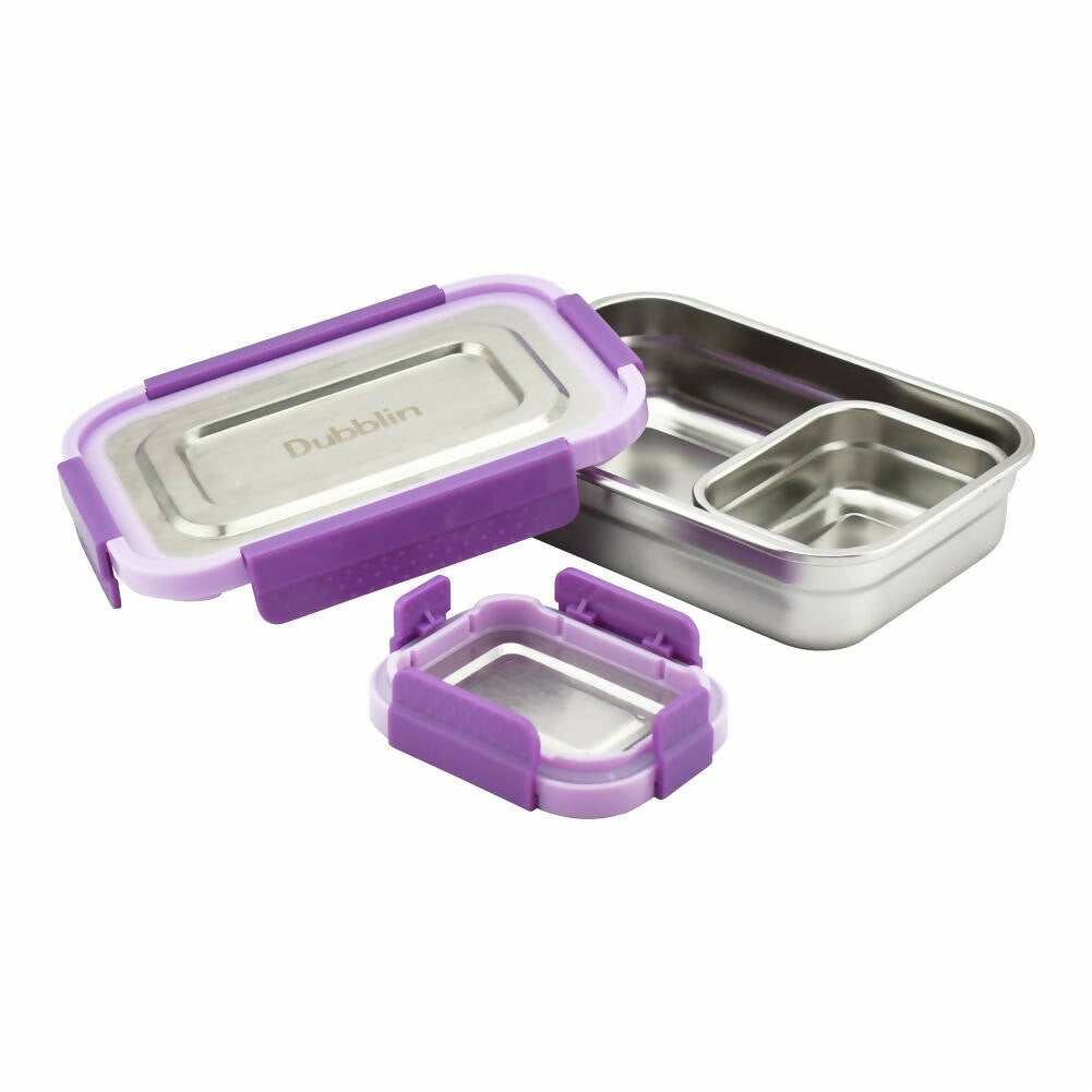 Dubblin Dineout Junior Stainless Steel Lunch Box - Grab2buy