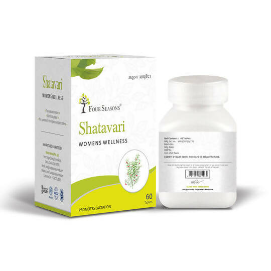 Four Seasons Shatavari Womens Wellness Tablets 