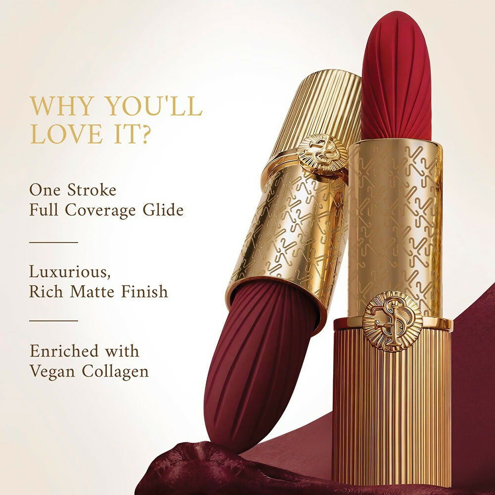 Kay Beauty x Falguni Shane Peacock Luxe Matte Lipstick - Champagne Brocade