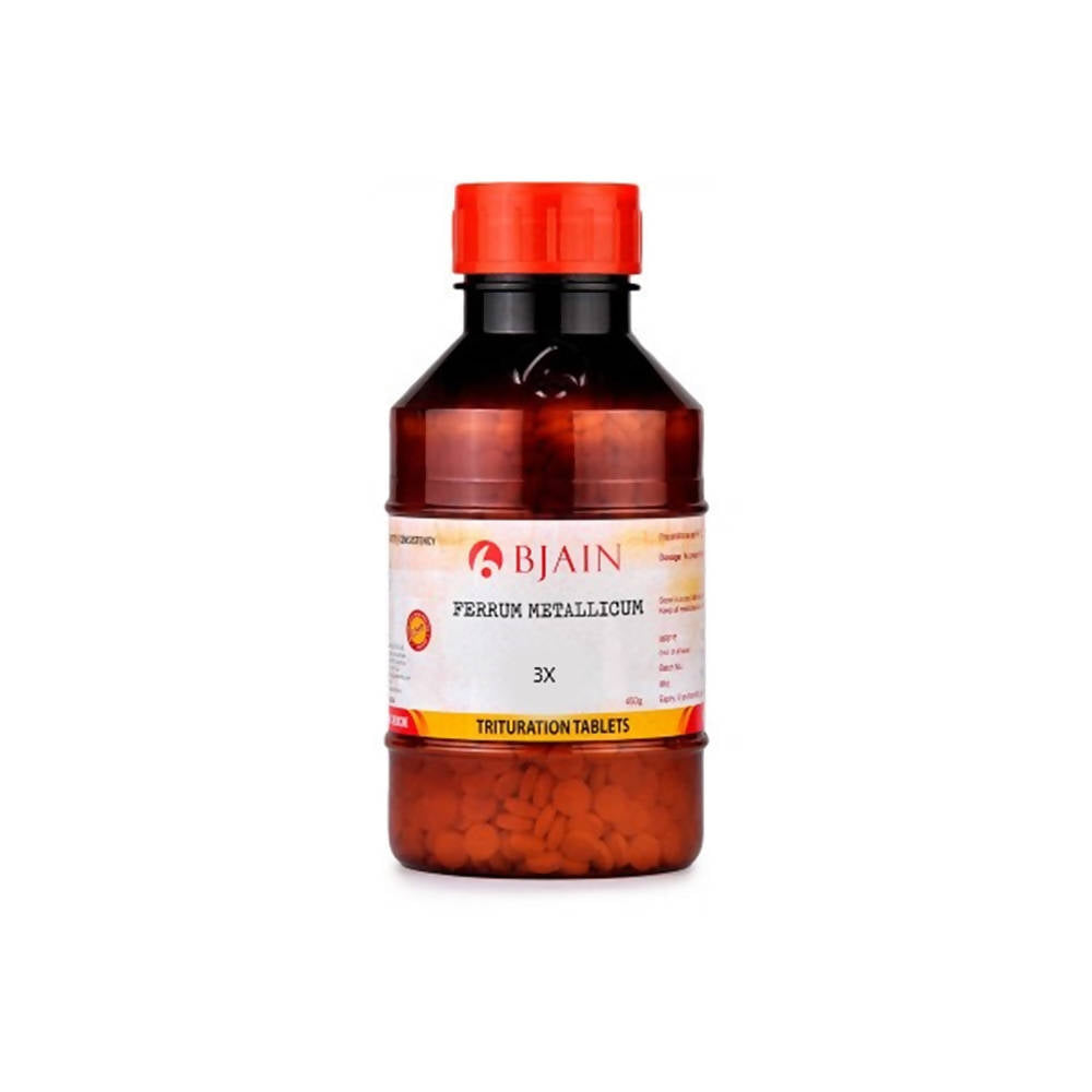 Bjain Homeopathy Ferrum Metallicum Trituration Tablets 