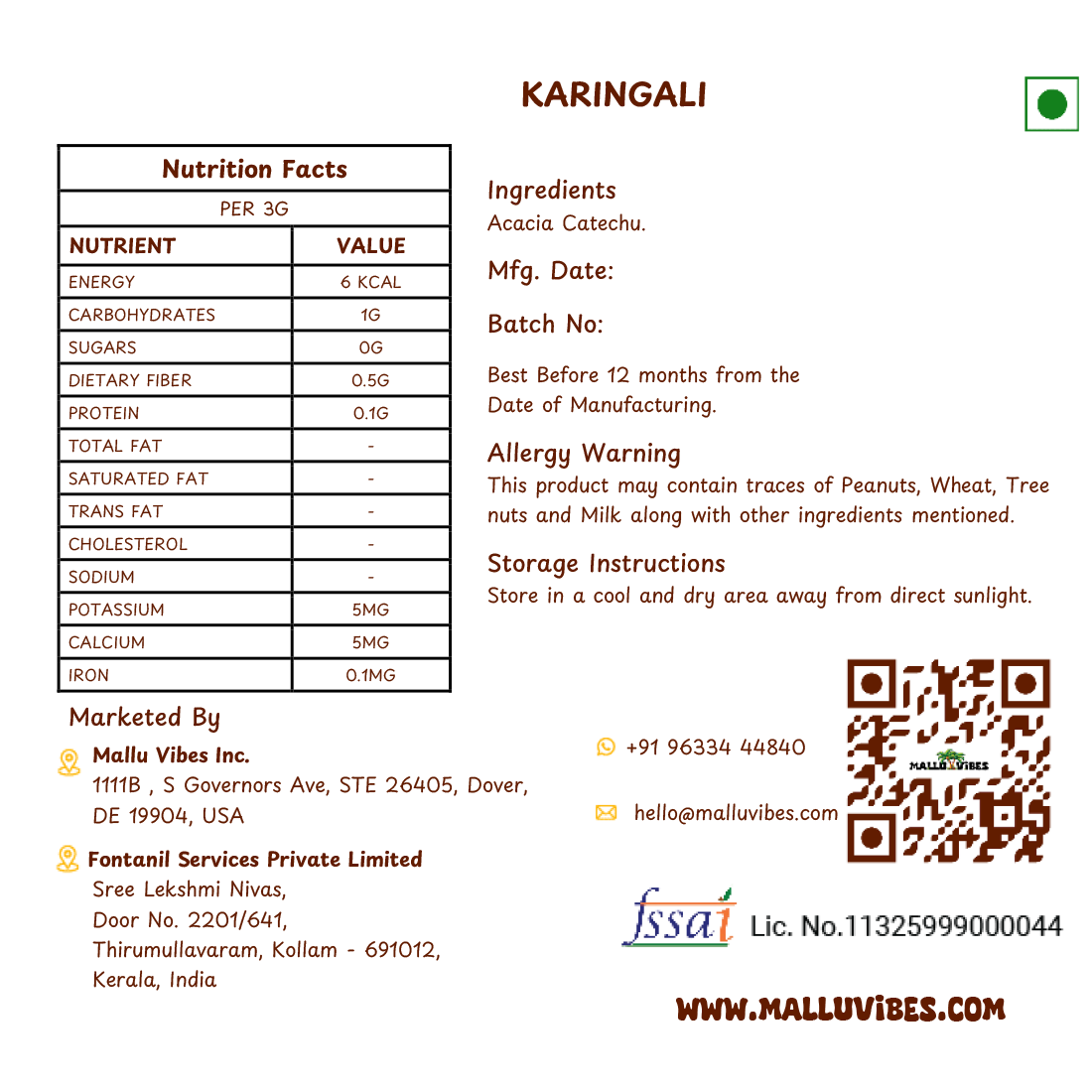 Mallu Vibes Karingali 