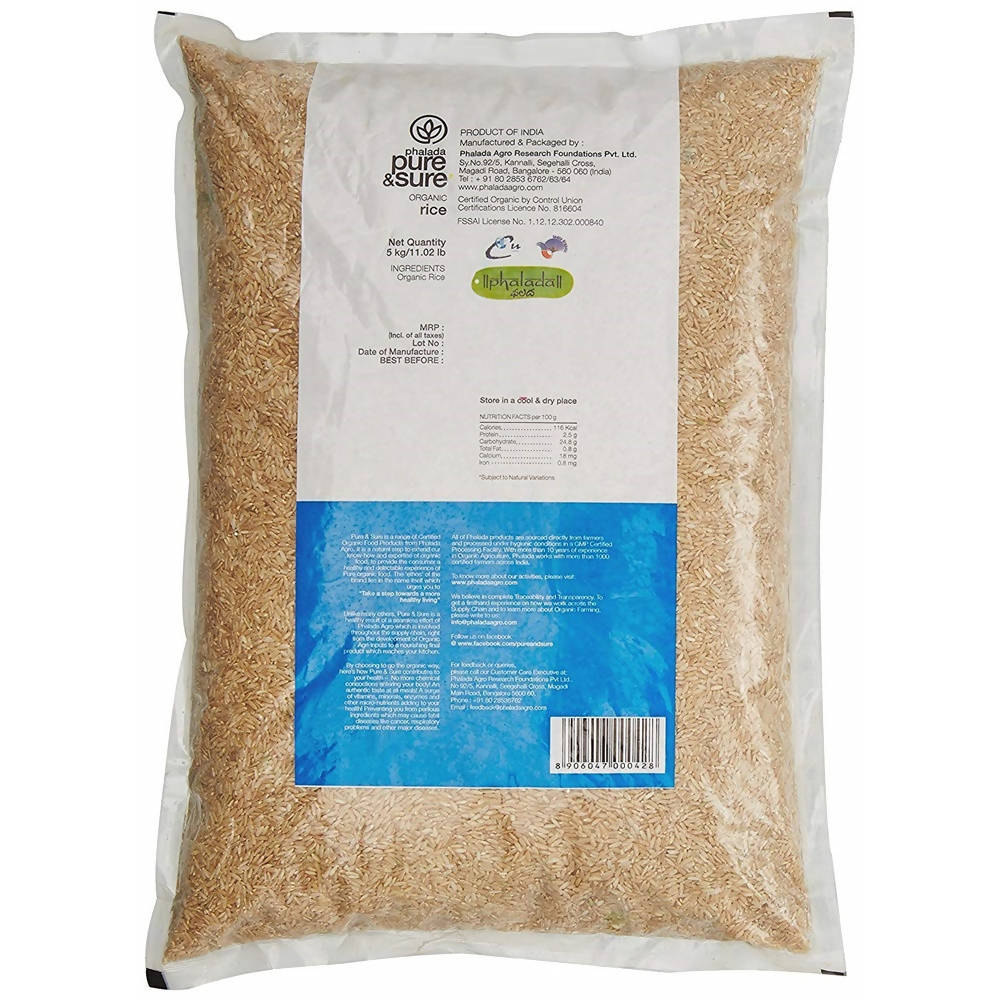 Pure & Sure Organic Brown Basmati Rice - Grab2buy