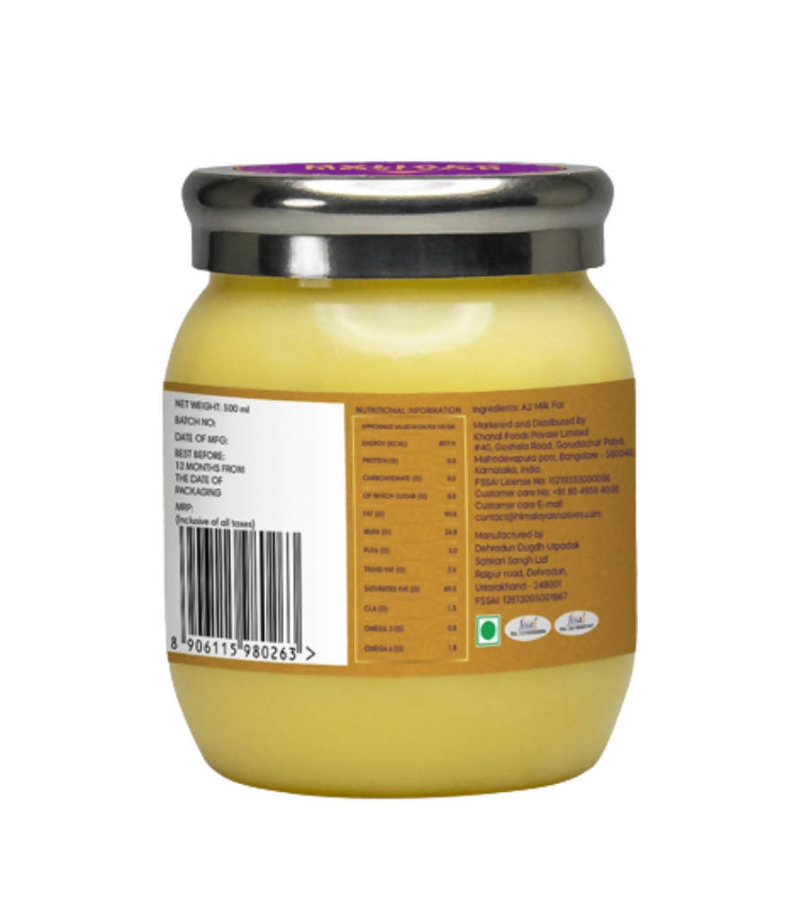 Himalayan Natives A2 Badri Cow Ghee | 100% Desi Cow Ghee | Vedic Bilona Method Ghee 