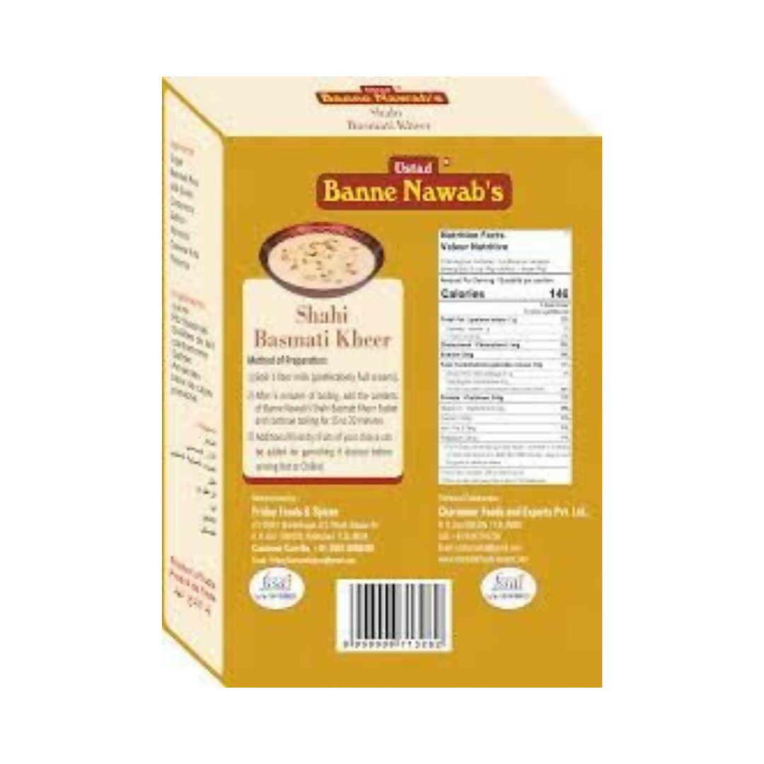 Ustad Banne Nawab's Shahi Basmati Kheer  Grab2Buy Ustad Banne Nawab's Grab2Buy