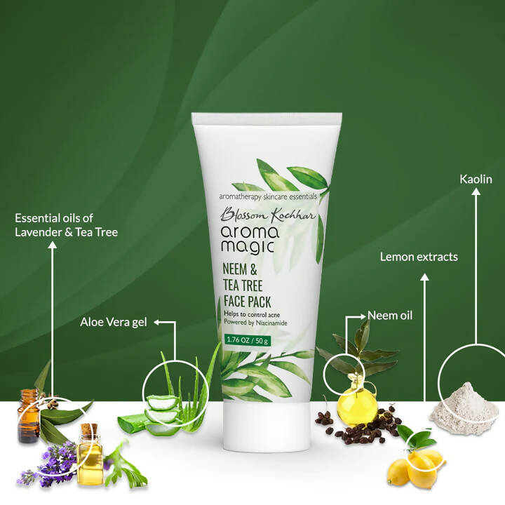 Blossom Kochhar Aroma Magic Neem & Tea Tree Face Pack 