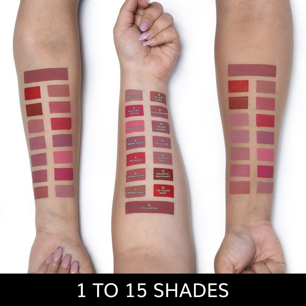 Daily Life Forever52 Sensational Lip Liquid Lipstick - Scarlet Flame | Swadesiicart