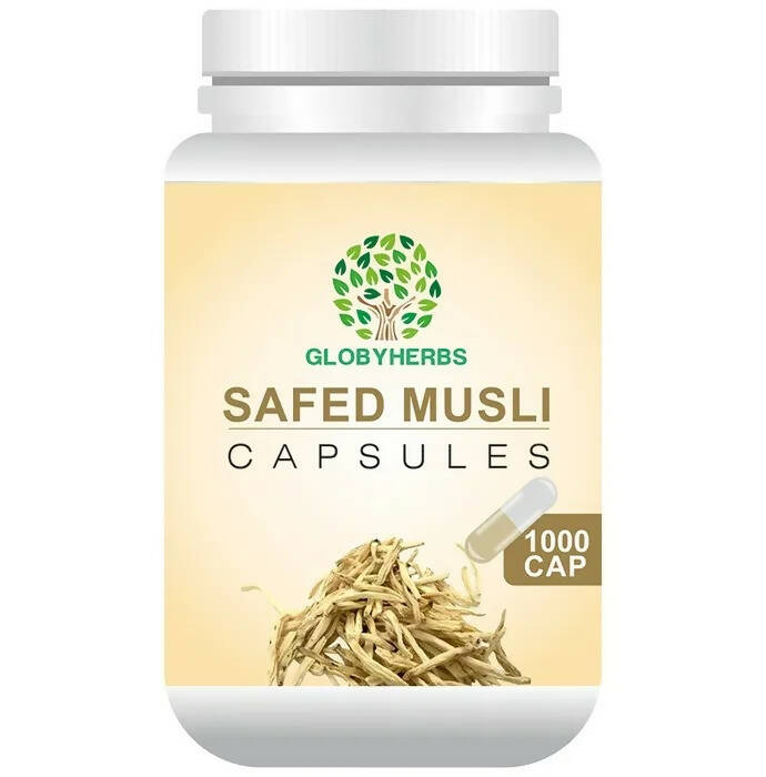 Globyherbs Safed Musli Capsules - Grab2buy