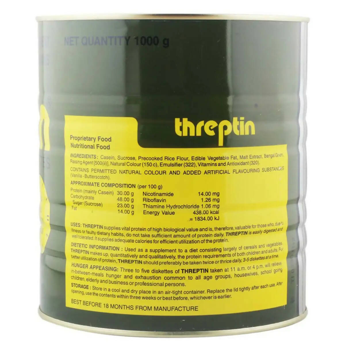 Threptin High-Calorie Protein Diskettes - Vanilla Flavor  Grab2Buy Threptin Grab2Buy