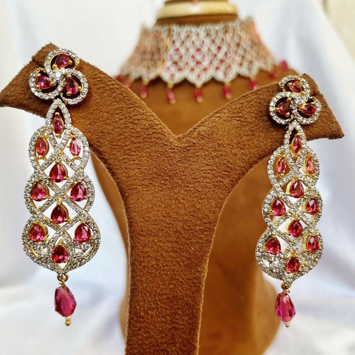 American Diamond Rose Plating Set By House of Ree House of Ree