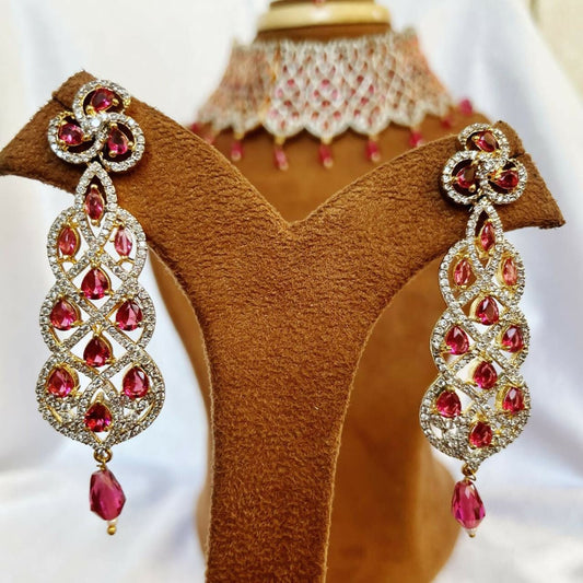 American Diamond Rose Plating Set By House of Ree House of Ree