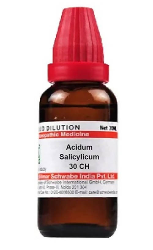 Dr. Willmar Schwabe India Acidum Salicylicum Dilution 