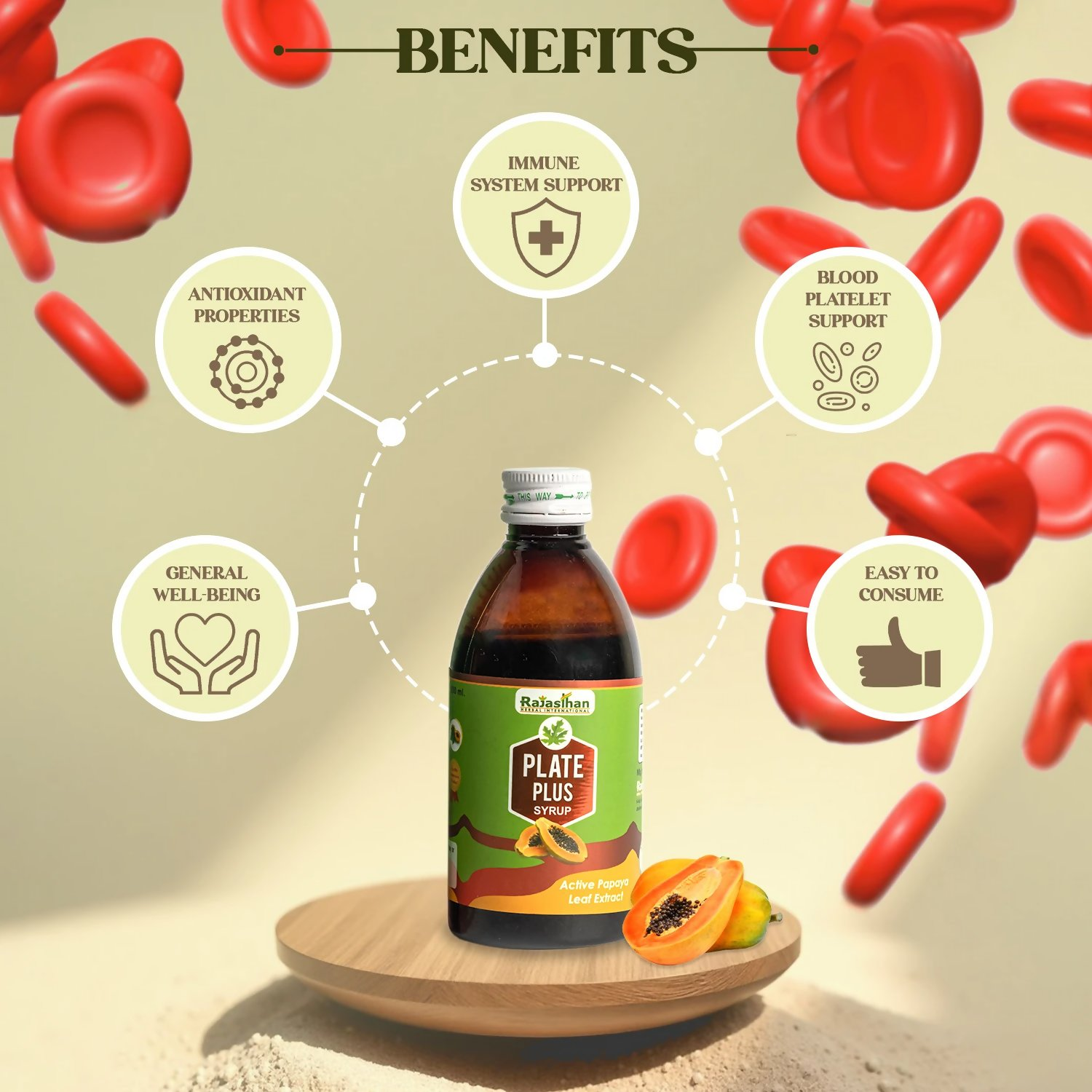 Rajasthan Herbals Plate Plus Syrup 