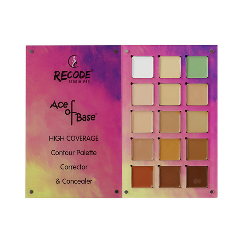 Recode Beauty Concealer, Colour Corrector & Contour Palette | Grab2Buy